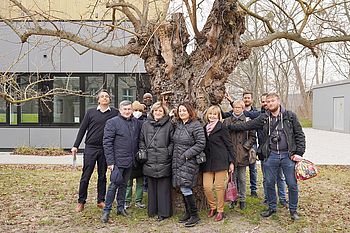 Gruppenfoto fürs Projektalbum © HTW Berlin