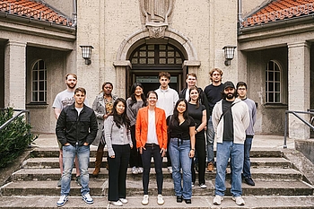 Prof. Dr. Olga Willner und Studierende © HTW Berlin_Alexander Rentsch