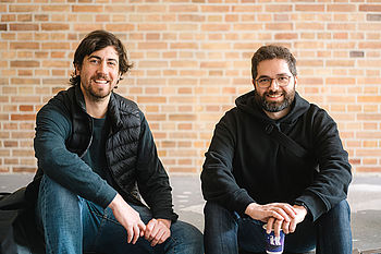 Kyle Blackwell (in the picture on the left) and Kadir Celep © HTW Berlin-Alexander Rentsch