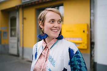 Laura Tihon hat Visionen © HTW Berlin/Alexander Rentsch