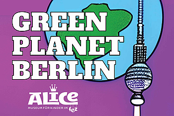 Vorläufiges Logo der Ausstellung Green Planet Berlin